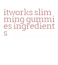 itworks slimming gummies ingredients