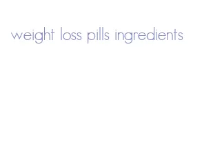 weight loss pills ingredients