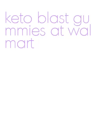 keto blast gummies at walmart
