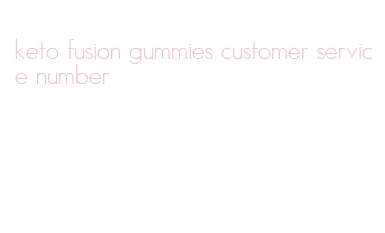keto fusion gummies customer service number