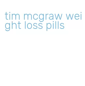 tim mcgraw weight loss pills