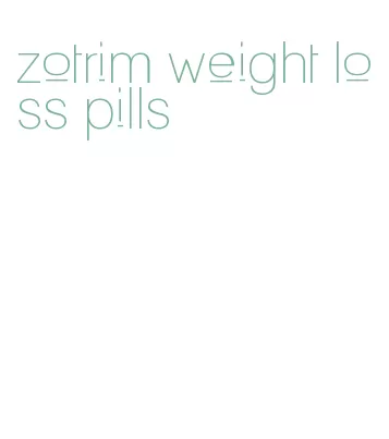 zotrim weight loss pills