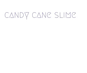 candy cane slime