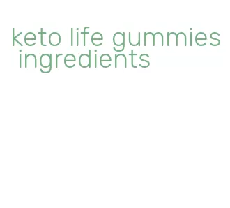 keto life gummies ingredients
