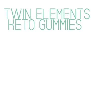 twin elements keto gummies