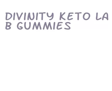 divinity keto lab gummies