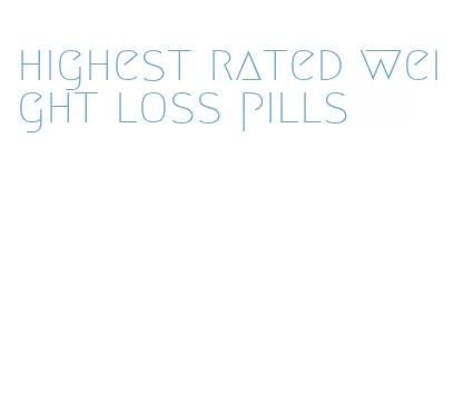 highest rated weight loss pills