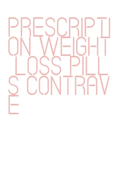 prescription weight loss pills contrave