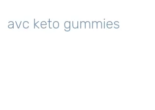avc keto gummies