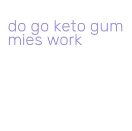 do go keto gummies work