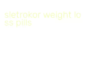 sletrokor weight loss pills