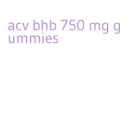 acv bhb 750 mg gummies