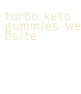 turbo keto gummies website