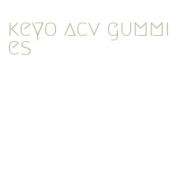 keyo acv gummies