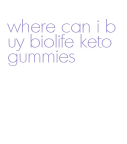 where can i buy biolife keto gummies