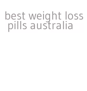 best weight loss pills australia