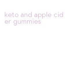 keto and apple cider gummies