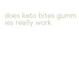 does keto bites gummies really work