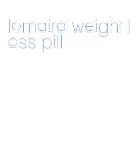 lomaira weight loss pill