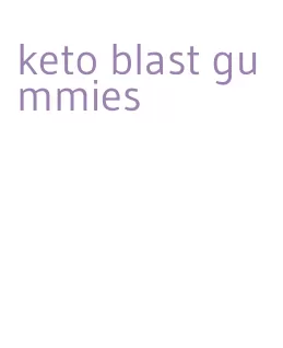 keto blast gummies