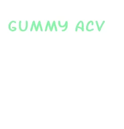 gummy acv