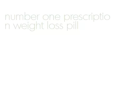 number one prescription weight loss pill