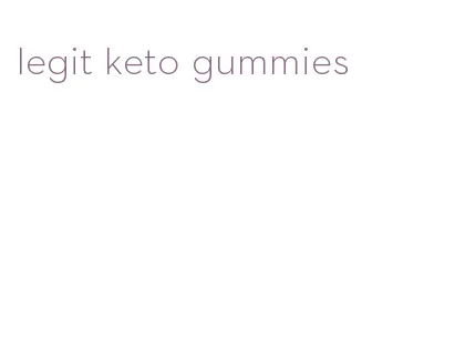 legit keto gummies