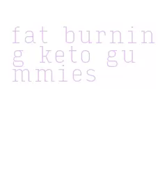 fat burning keto gummies