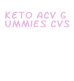 keto acv gummies cvs