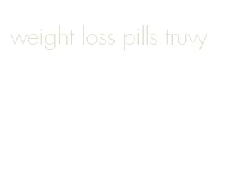 weight loss pills truvy