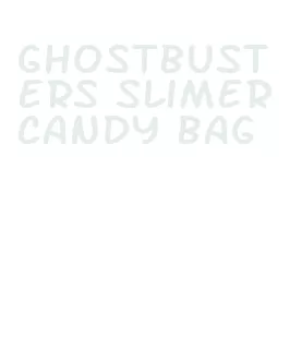 ghostbusters slimer candy bag