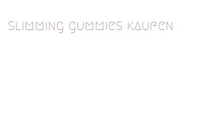 slimming gummies kaufen