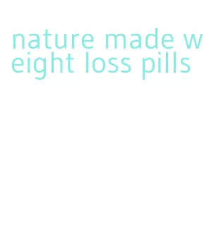 nature made weight loss pills