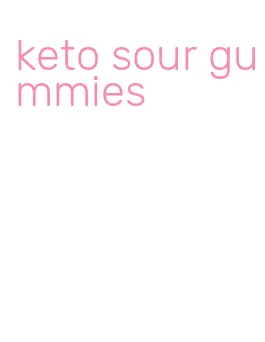 keto sour gummies