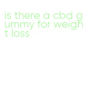 is there a cbd gummy for weight loss