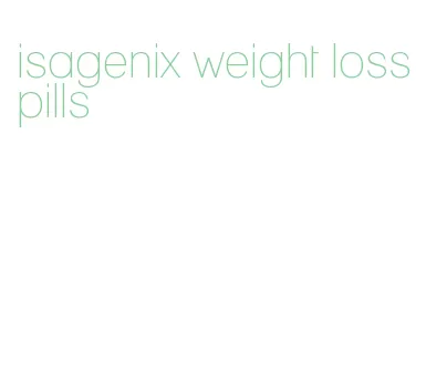 isagenix weight loss pills