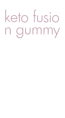 keto fusion gummy