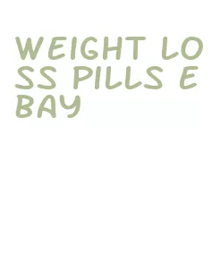 weight loss pills ebay