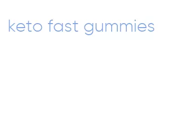 keto fast gummies
