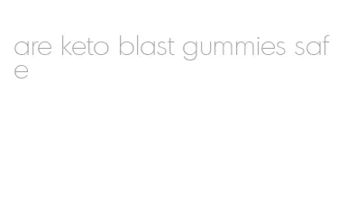 are keto blast gummies safe