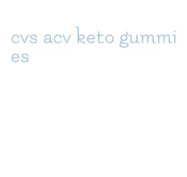 cvs acv keto gummies