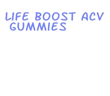 life boost acv gummies
