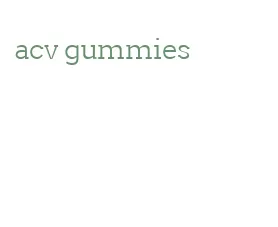 acv gummies