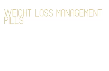 weight loss management pills