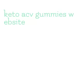 keto acv gummies website