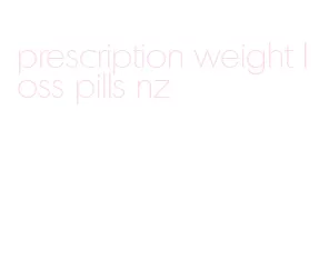 prescription weight loss pills nz