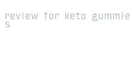 review for keto gummies