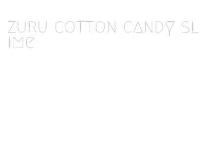 zuru cotton candy slime