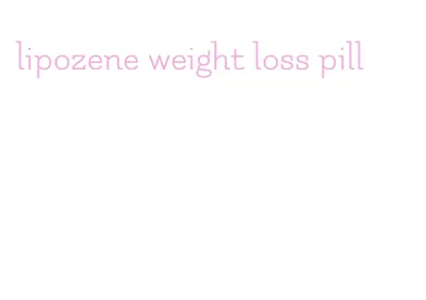 lipozene weight loss pill