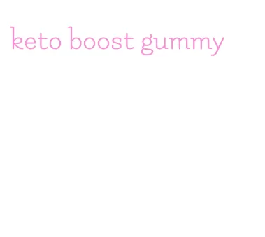 keto boost gummy